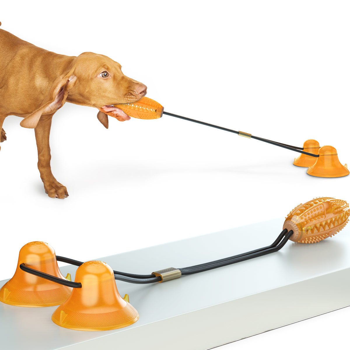 Multifunction Tug Rope Ball Toy