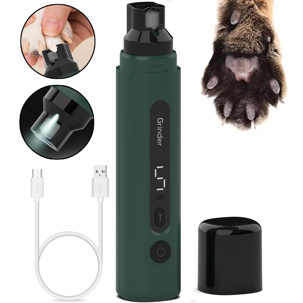 Electric Pet Nail Grinder 5-Speed Rechargeable