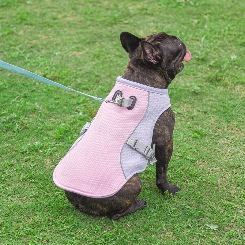 Paws & Oasis Cooling Vest – adjustable straps detail