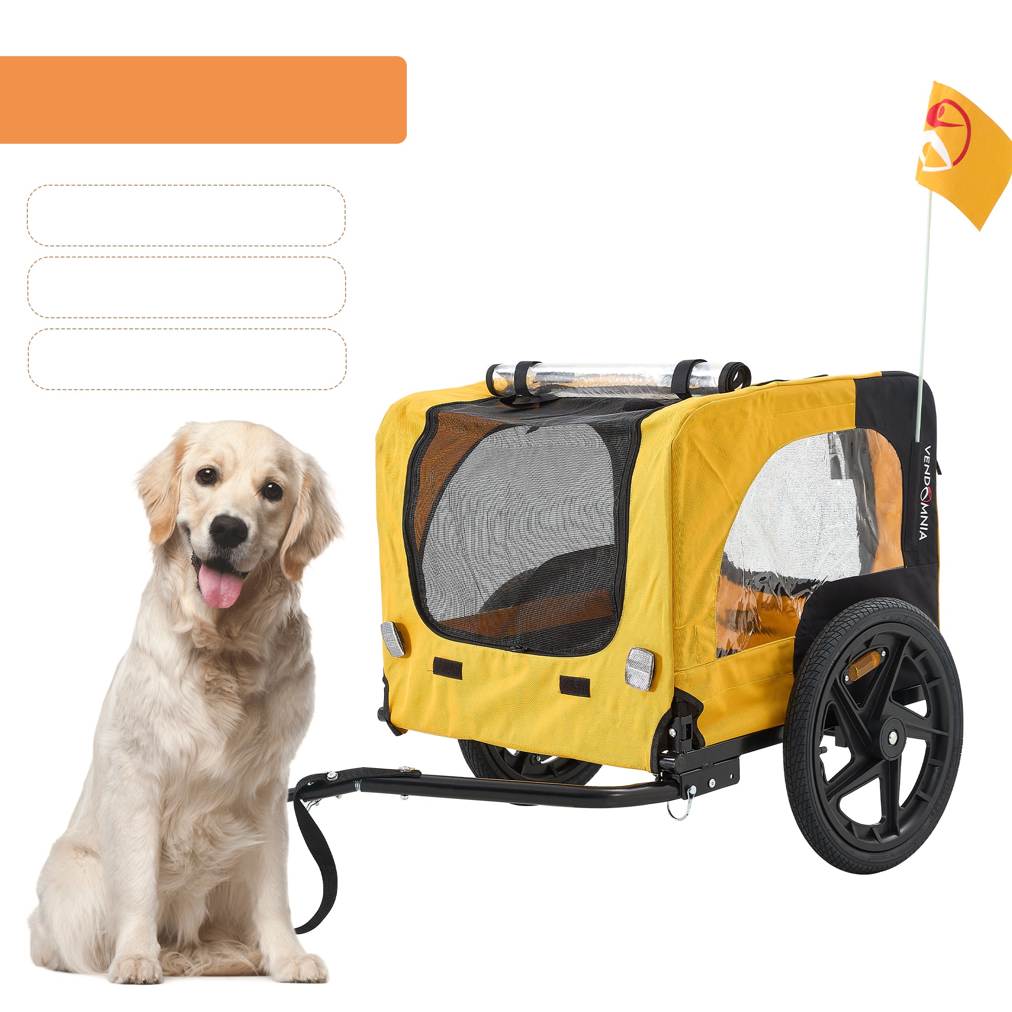 Paws & Oasis Foldable Pet Stroller