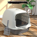 Paws & Oasis Enclosed Cat Litter Box