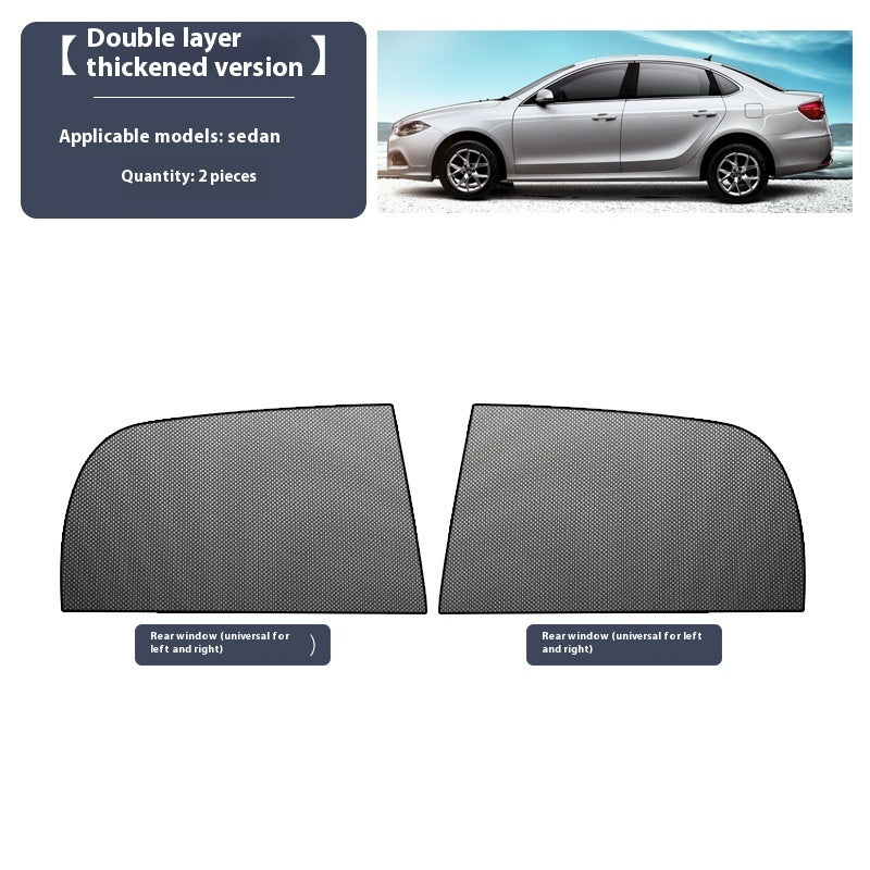 Paws & Oasis Car Window Sunshade – static cling installation